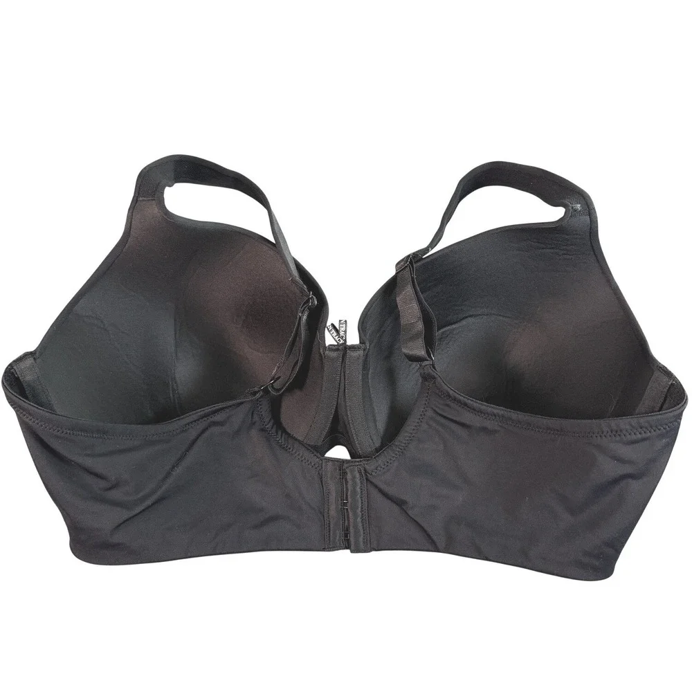 Ellen Tracy Black Full Coverage Underwire Bra‎ Style 59386X Size 42DD